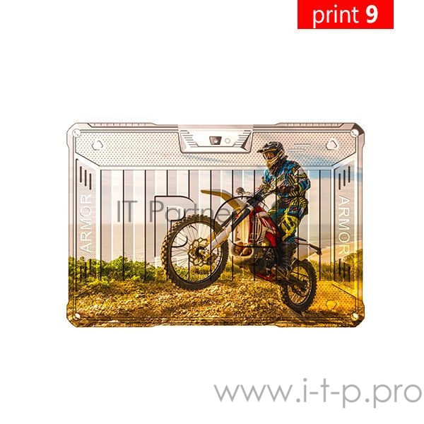 Планшет BQ-1022L Armor PRO LTE+ print 10 10,1 SPREADTRUM 9832E, 4, 1.4 GHZ, Android 9.0, 2 GB, 16 GB, 2G GSM 900/1800 мГц, 3G , 4G , WiFi , Bluetooth , GPS Экран: 10 , 1280*800 (16:10), IPS Основная камера: 2.0 MP, инт. отсутствует, вспышка Фронталь