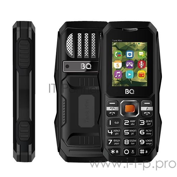 Мобильный телефон BQ 1842 Tank mini Dark Blue диагональ дисплея 1.77” 128x160/32+32Mb/FM/2Sim/microS