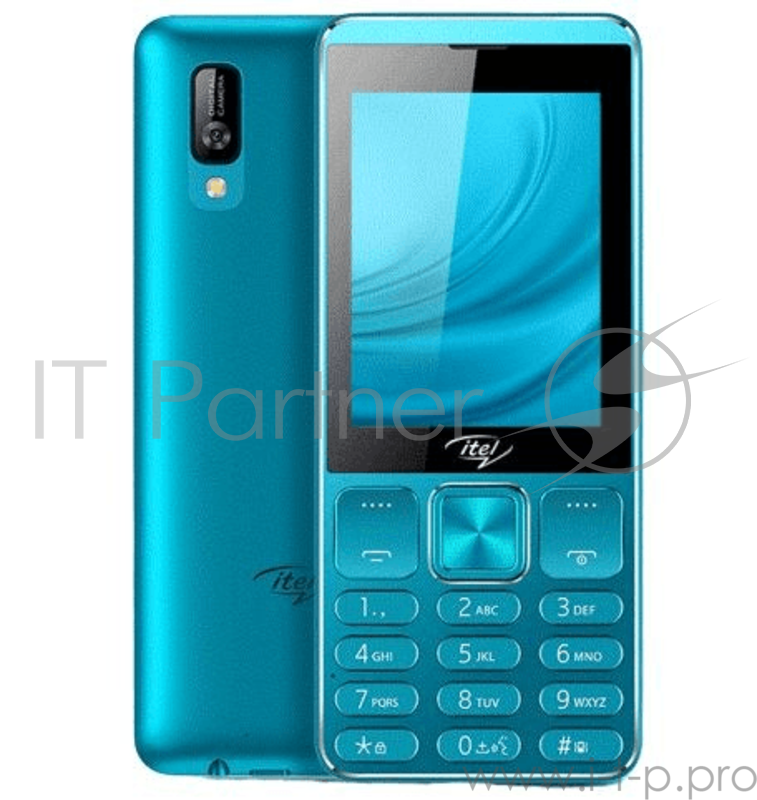 Телефон сотовый Itel it6320 Blue, 2.8 320x240, 8MB RAM, 8MB, up to 32GB flash, 1,3Mpix, 2 Sim, 2G, BT v3.0, Micro-USB, 1900mAh, 91g, 138.3 ммx58.6 ммx11.45 мм