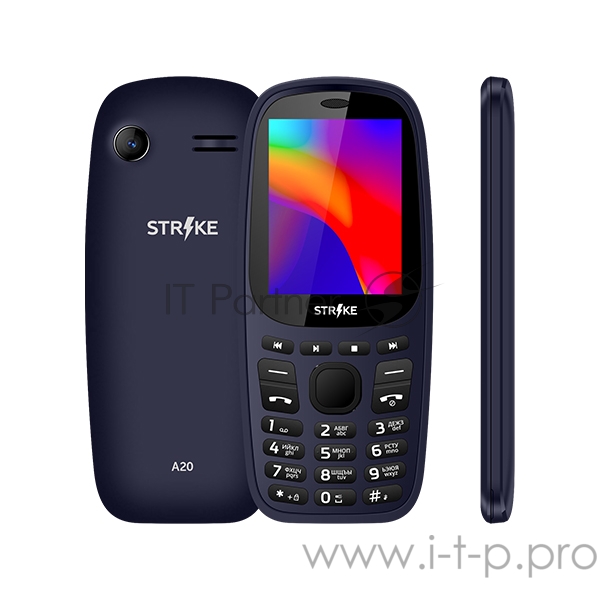 Мобильный телефон Strike A20 Red SC6531E, 1, 208MHZ, ThreadX, 32 Mb, 32 Mb, 2G GSM 850/900/1800/1900, Bluetooth Версия 2.1 Экран: 2.4 , 240*320, TN Основная камера: 0.08 MP, инт. отсутствует, FF, 1, Пластик, угол обзора60 Фронтальная камера: отсутств