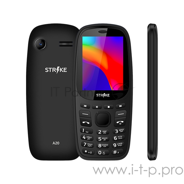 Мобильный телефон Strike A20 Red SC6531E, 1, 208MHZ, ThreadX, 32 Mb, 32 Mb, 2G GSM 850/900/1800/1900, Bluetooth Версия 2.1 Экран: 2.4 , 240*320, TN Основная камера: 0.08 MP, инт. отсутствует, FF, 1, Пластик, угол обзора60 Фронтальная камера: отсутств
