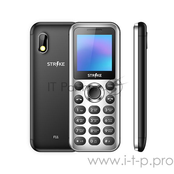 Мобильный телефон Strike F11 Green MTK 6261D, 1, 260 MHz, 32 Mb, 32 Mb, 2G GSM 900/1800 мГц, Bluetooth Версия 3.0 Экран: 1.44 , 128*128, Основная камера: 0.08 MP, инт. отсутствует, FF, 1, Пластик, F=1, вспышка Фронтальная камера: отсутствует, Кол-во