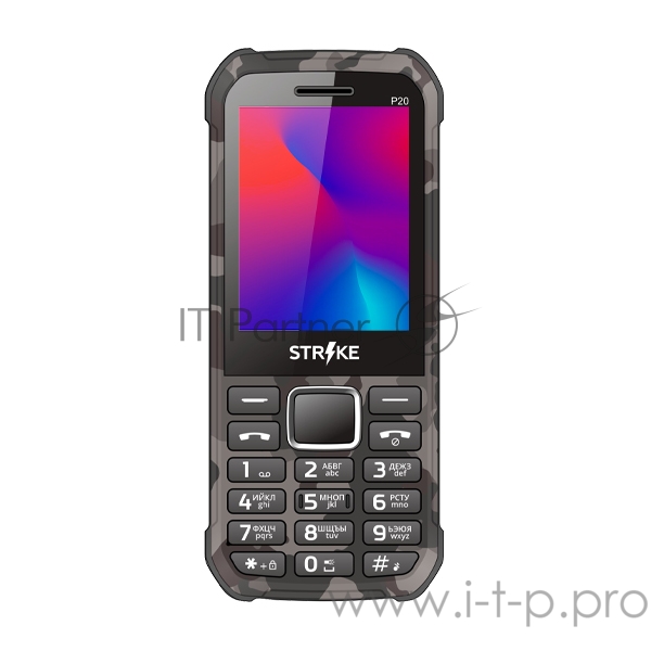 Мобильный телефон Strike P20 Dark Blue SC6531E, 1, 312 MHZ, ThreadX, 32 Mb, 32 Mb, 2G GSM 850/900/1800/1900, Bluetooth Версия 2.1 Экран: , 4:3, 320*240, TFT Основная камера: 0.08 MP, FF, Фронтальная камера: , Кол-во СИМ: 2, Mini, Micro, карта памяти