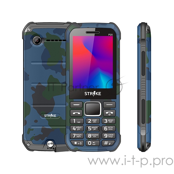 Мобильный телефон Strike P20 Dark Blue SC6531E, 1, 312 MHZ, ThreadX, 32 Mb, 32 Mb, 2G GSM 850/900/1800/1900, Bluetooth Версия 2.1 Экран: , 4:3, 320*240, TFT Основная камера: 0.08 MP, FF, Фронтальная камера: , Кол-во СИМ: 2, Mini, Micro, карта памяти
