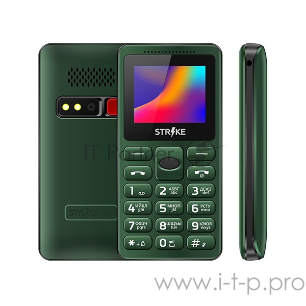 Мобильный телефон Strike S10 Blue SC6531E, 1, 32 Mb, 32 Mb, 2G GSM 900/1800 мГц, Bluetooth Версия 2.1 Экран: 1.77 , 128*160, Основная камера: 0.08 MP, инт. отсутствует, FF, 1, Пластик, F=1, вспышка Фронтальная камера: , Кол-во СИМ: 2, Mini, Mini, кар