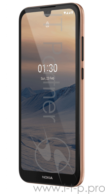 Смартфон Nokia NOKIA 1.3 TA-1205 DS 1/16 RU SAND, 6, MediaTek, 1GB RAM, 8GB, up to 128GB flash, 2G, 3G, LTE, BT, Wi-Fi, GPS, Micro-USB, 4000mAh, Android Go, 131g, 133.6 х 67.78 х 9.5