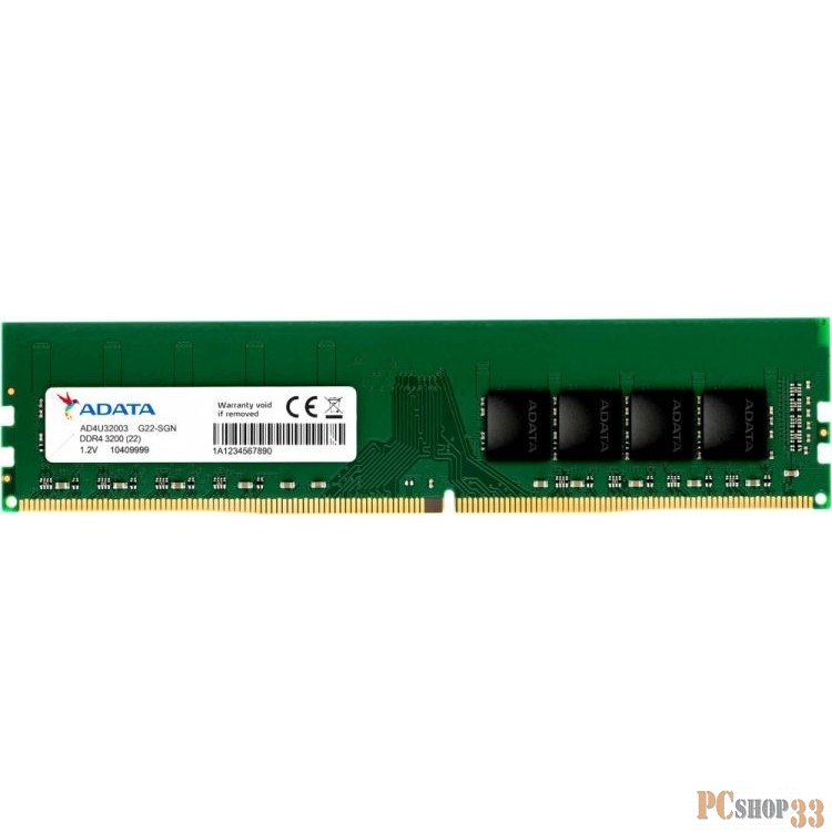 Модуль памяти 16GB PC25600 DDR4 AD4U3200716G22-SGN ADATA