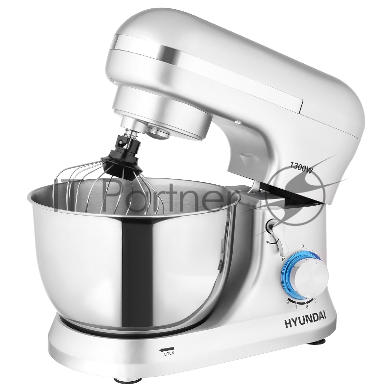 Миксер планетарный Hyundai HYM-S6551 1300Вт серебристый