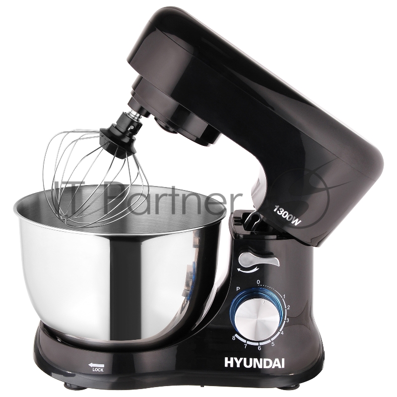 Миксер планетарный Hyundai HYM-S5461 1200Вт черный