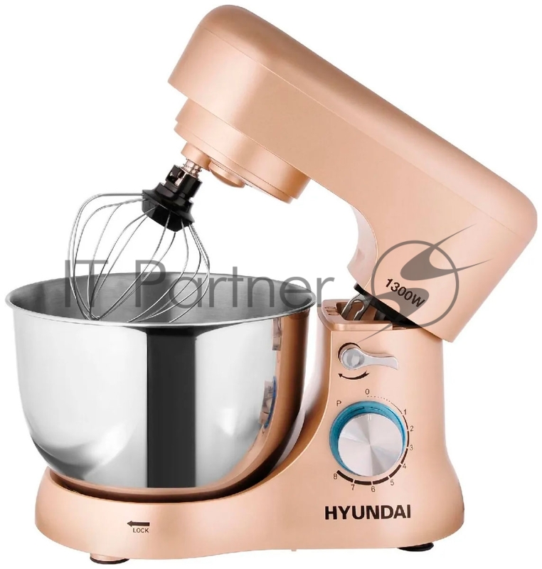 Миксер планетарный Hyundai HYM-S5551 1200Вт бежевый