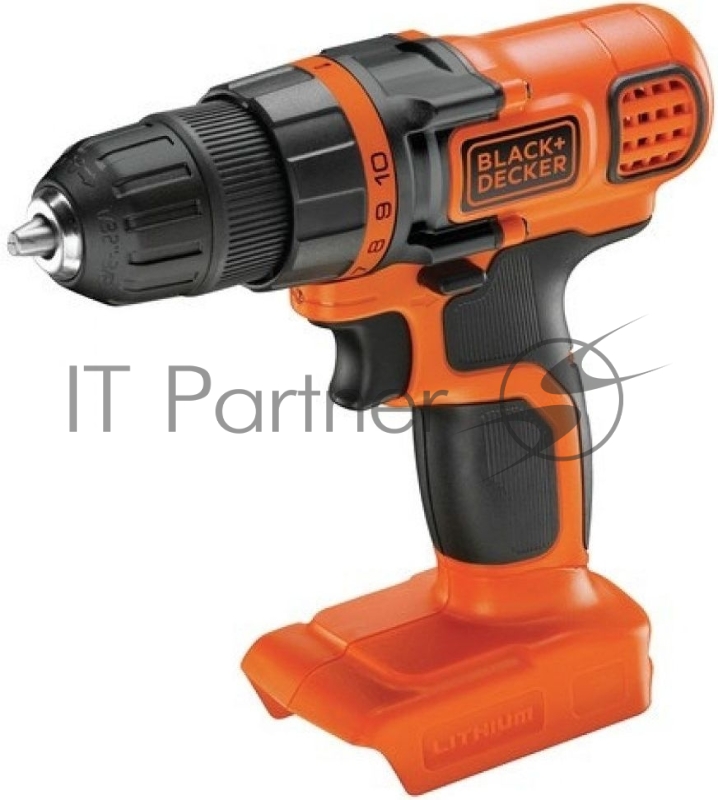 Аккумуляторная дрель-шуруповерт Black&Decker BDCDD18N ,Li-Ion,18В,без акк.