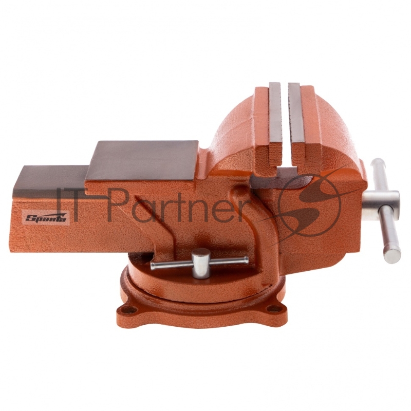 Тиски SPARTA 186275 слесарные 150мм поворотные с наковальней