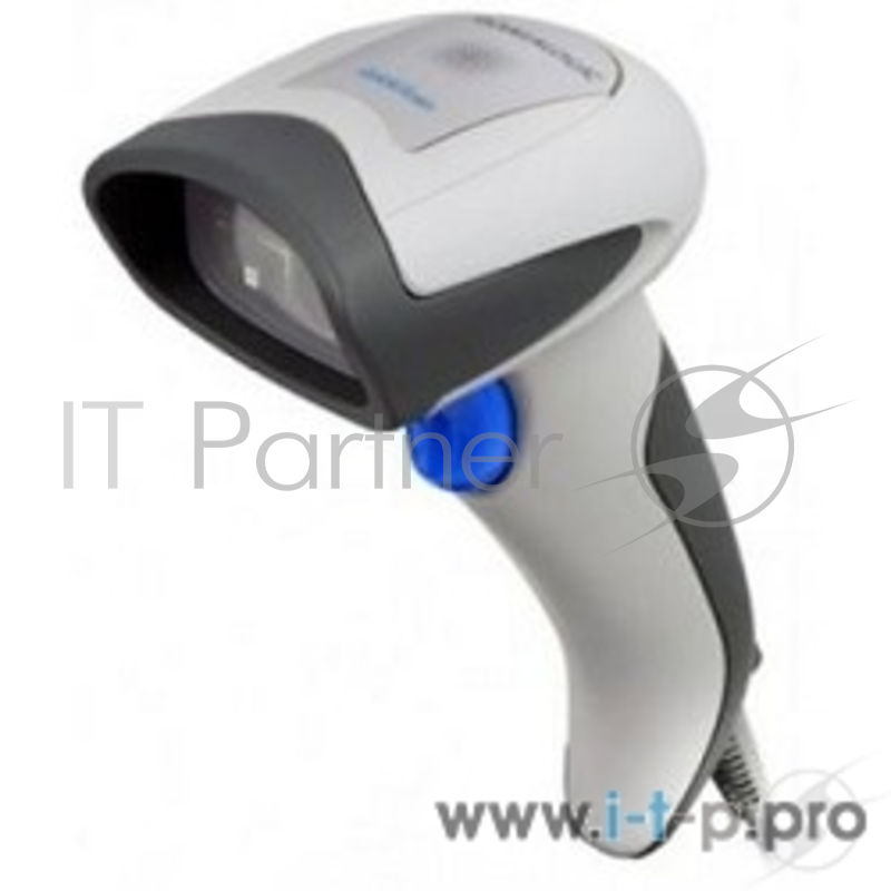 Datalogic сканеры штрих-кодов Datalogic QuickScan QD2430 QD2430-WHK1 Grey/White {Сканер штрихкодов ручной, 2D имидж, серый, кабель USB}