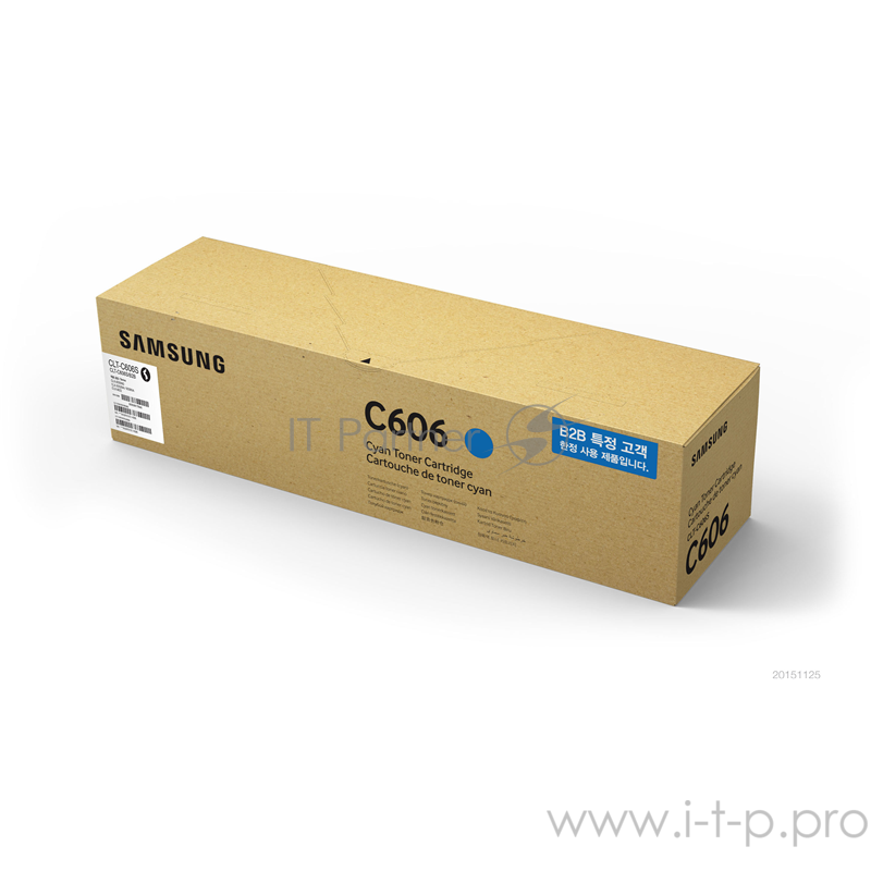 Тонер-картридж Samsung CLT-C606S Cyan Toner Cartridge