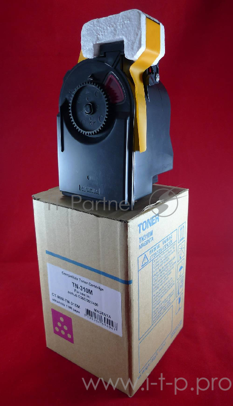 Тонер-туба Konica-Minolta bizhub C350/351/450 красный TN-310M (туба, 230 гр.) JPN