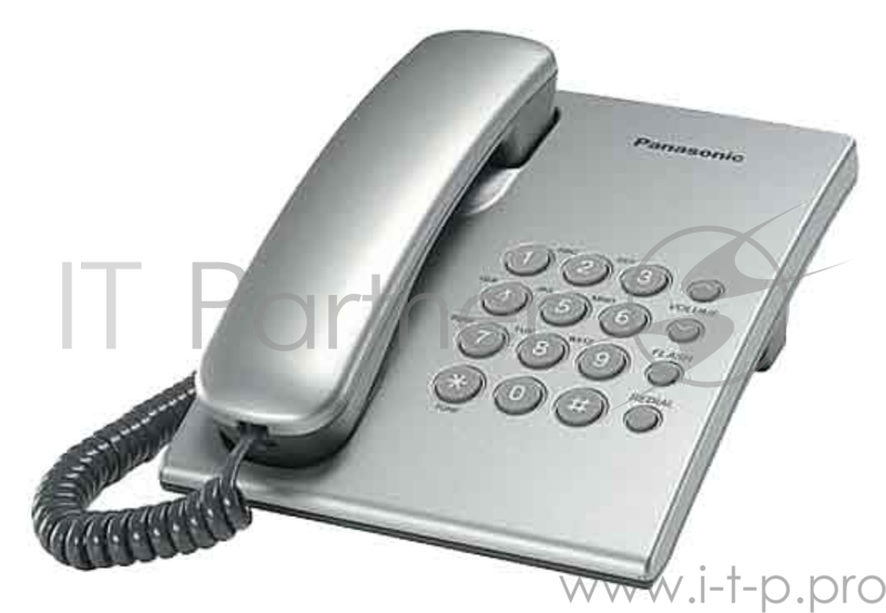 Телефон Panasonic KX-TS2350RUS, серебр.