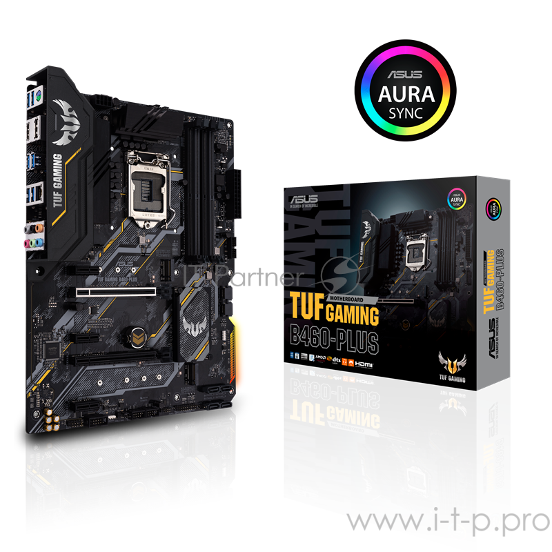 Материнская плата TUF GAMING B460-PLUS /LGA1200,B460,,INTEL GB LAN,MB