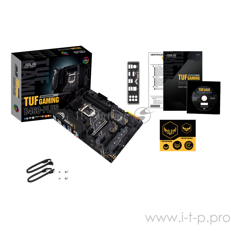 Материнская плата TUF GAMING B460-PLUS /LGA1200,B460,,INTEL GB LAN,MB