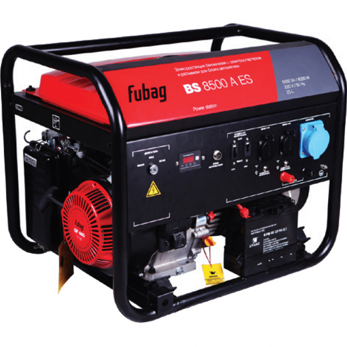 Генераторы, Блоки автоматики FUBAG BS 8500 A ES 838253 { Электростанция бензиновая с электростартером и коннектором автоматики}