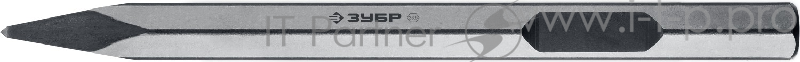Зубило пикообразное Зубр ПРОФЕССИОНАЛ (400 мм HEX 28.6) 29380-00-400