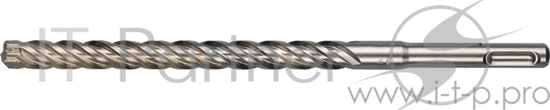 Бур Kraftool INDUSTRIE QUALITAT ZENTRO 4x4, SDS-Plus, по бетону, 10x210 мм