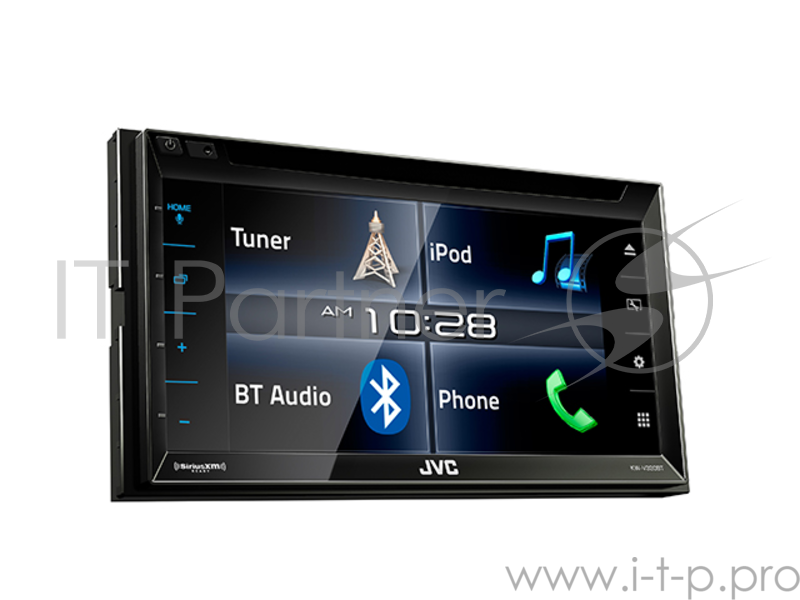 Автомагнитола CD DVD JVC KW-V320BT 2DIN 4x50Вт