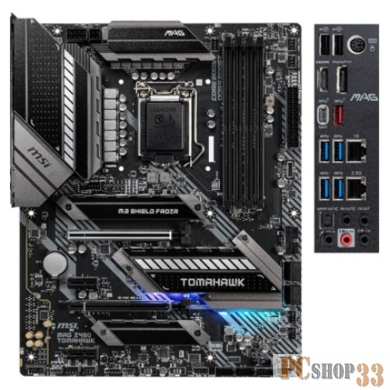 Материнская плата Z490 S1200 ATX MAG Z490 TOMAHAWK MSI