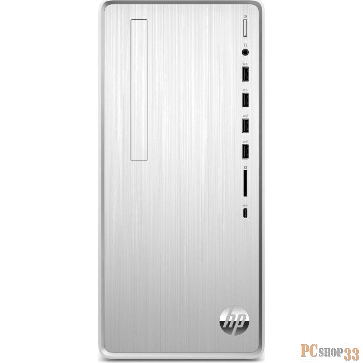 HP Pavilion TP01-0018ur MT, AMD Ryzen3- 3200G 3.6GHz, 8GB (1x8GB) 2666 DDR4, HDD 1TB, AMD integrated graphics, noDVD, no kbd & no mouse, Natural Silve