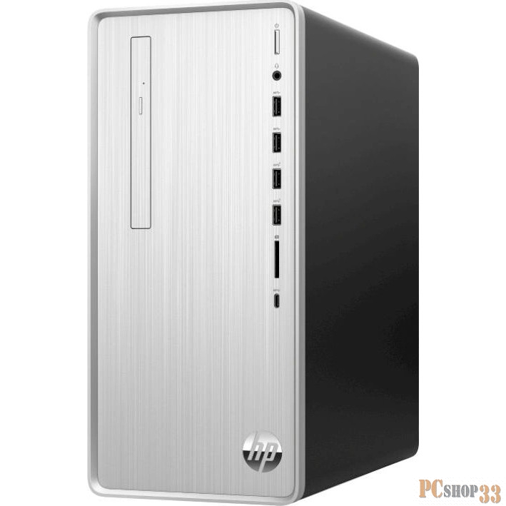 HP Pavilion TP01-0018ur MT, AMD Ryzen3- 3200G 3.6GHz, 8GB (1x8GB) 2666 DDR4, HDD 1TB, AMD integrated graphics, noDVD, no kbd & no mouse, Natural Silve