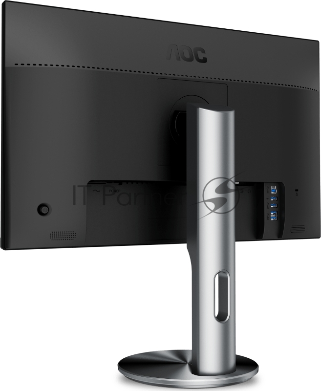МОНИТОР 27 AOC Q2790PQE Grey с поворотом экрана (IPS, 2560x1440, 4 ms, 178°/178°, 350 cd/m, 100M:1, +2xHDMI 1.4, +MHL,