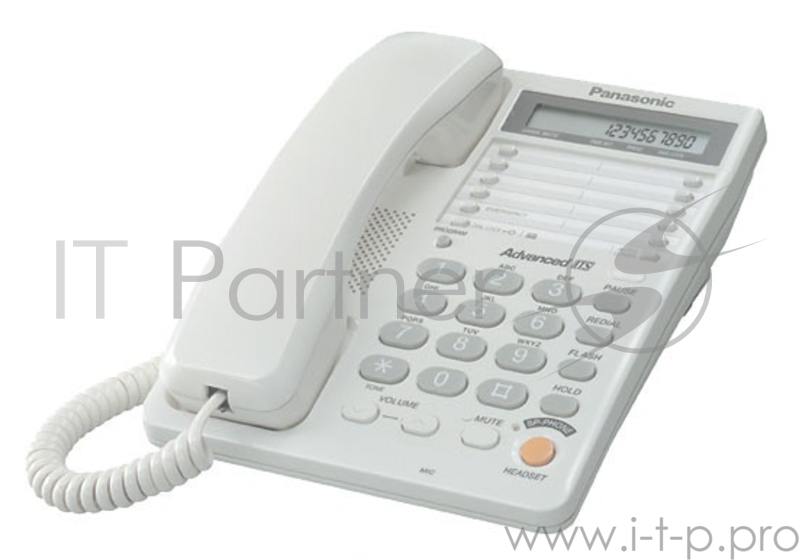 Телефон Panasonic KX-TS2365RUW, белый