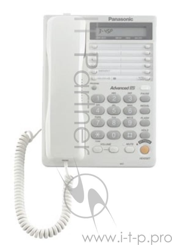 Телефон Panasonic KX-TS2365RUW, белый