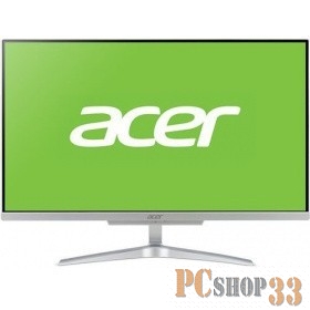 Моноблок Acer Aspire C24-320 23.8 FHD, AMD A9-9425, 4Gb, SSD 256Gb, CR, KB, M, Silver, Win10 (DQ.BBKER.006)