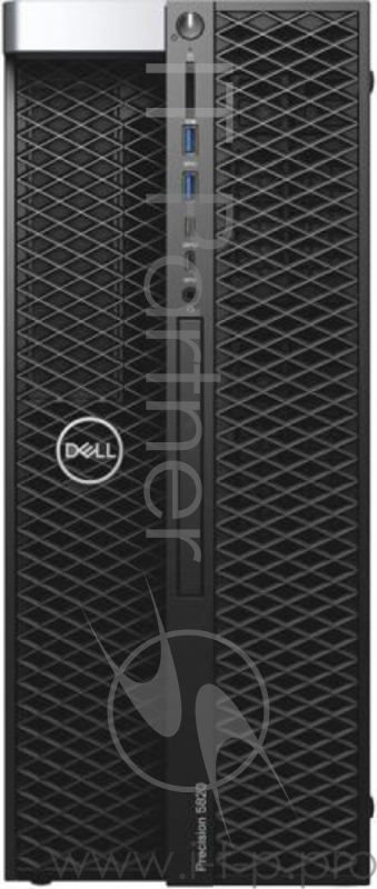 ПК Precision T5820 Core i9-10920X (12 cores 3,5GHz)16GB (2x8GB) DDR4 256GB SSD (M.2 PCIe)+ 1TB (7200 rpm) Nvidia GeForce RTX 2080 Super (8GB GDDR6) TPM 950W RTX Chassis Linux 3 years NBD