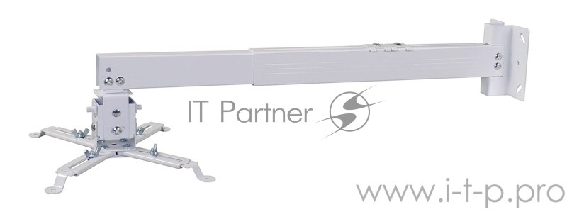 Кронштейн для проектора Cactus CS-VM-PRE02-WT белый макс.23кг настенный и потолочный поворот и наклон