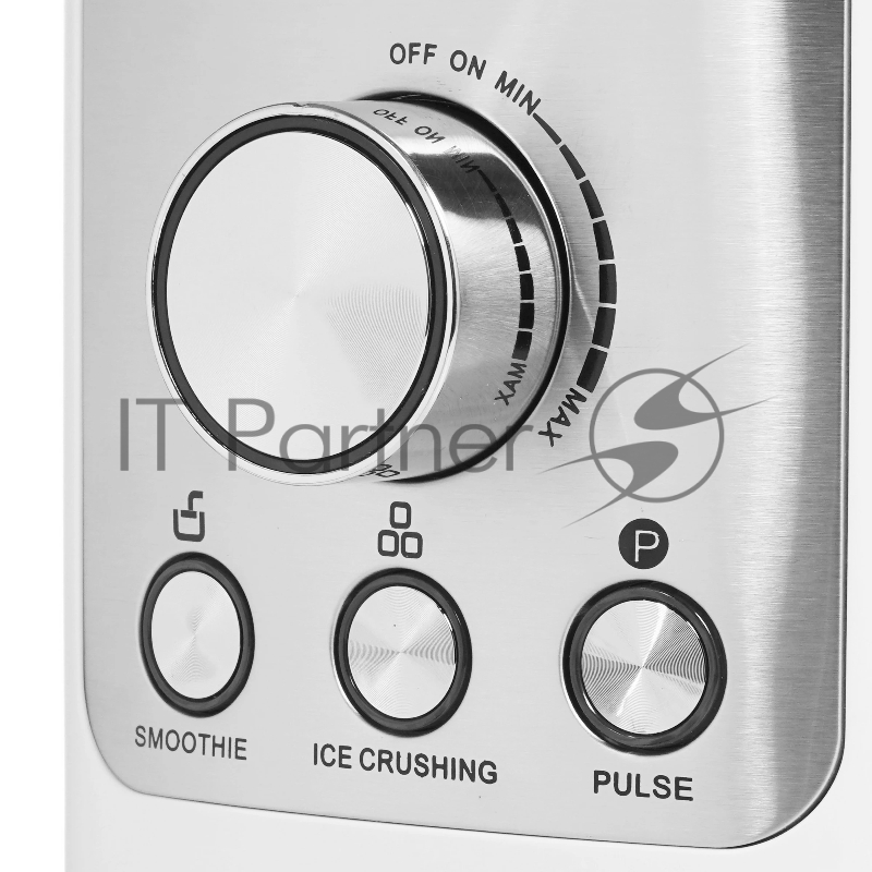 Блендер настольный BRAYER, 1600 Вт, стекл., 1,8 л, 6 титан. ножей, импульс, колка льда BR1200WH