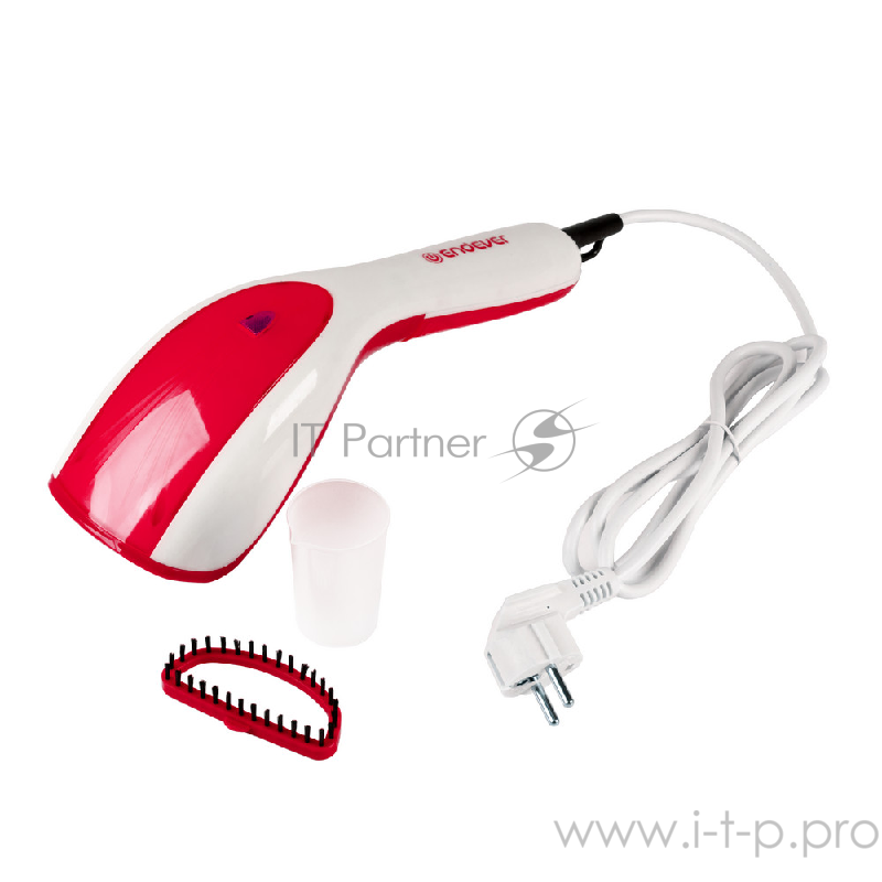 Отпариватель для одежды ручной Endever Odyssey белый/красный, 800 Вт, Q-426