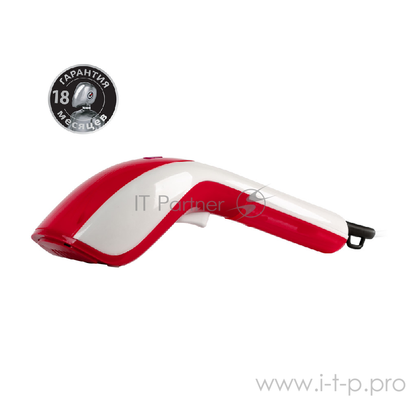 Отпариватель для одежды ручной Endever Odyssey белый/красный, 800 Вт, Q-426