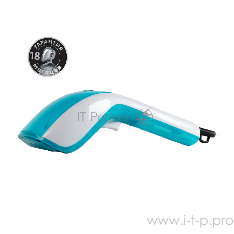 Отпариватель для одежды ручной Endever Odyssey белый/голубой, 800 Вт Q-427
