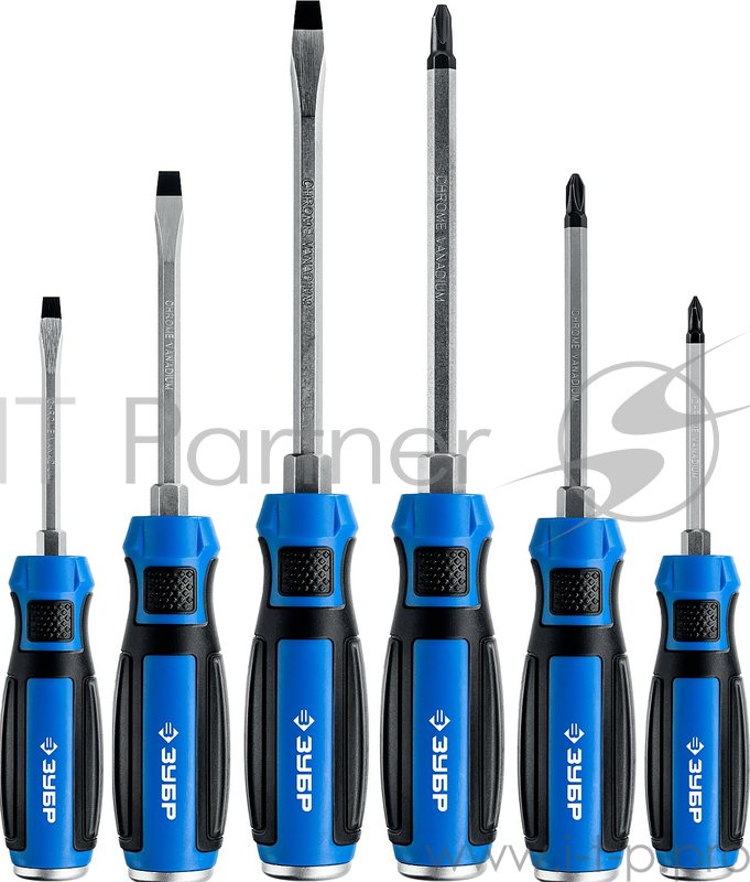 Набор ударных отверток Зубр ПРОФЕССИОНАЛ УДАРНИК 25026