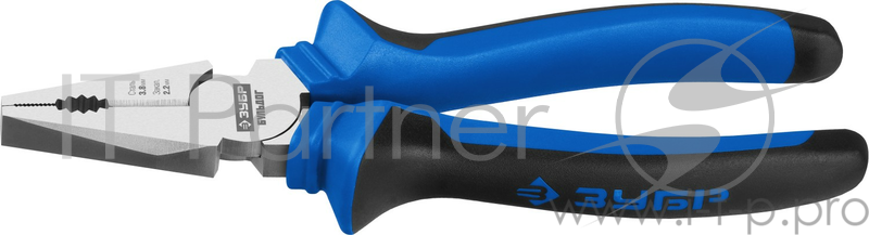 Комбинированные плоскогубцы Зубр БУЛЬДОГ 200 мм, Профессионал 2201-1-20_z02