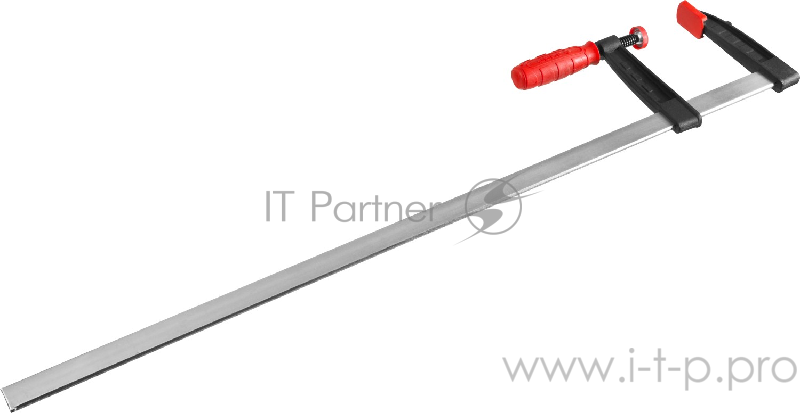 Струбцина Зубр МАСТЕР тип F, пластмассовая ручка, стальная закаленная рейка, 120х800мм 32150-120-800