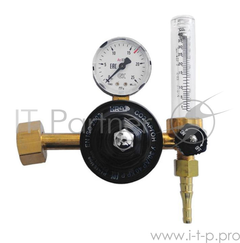 Регулятор KRASS У 30/АР 40 КР Р для углекислоты и аргона с ротаметром