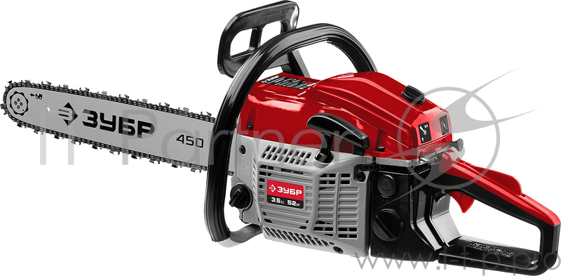 Бензопила Зубр ПБЦ-М52-45, 52 см3, шина 45 см