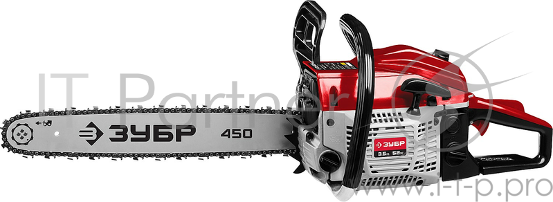 Бензопила Зубр ПБЦ-М52-45, 52 см3, шина 45 см