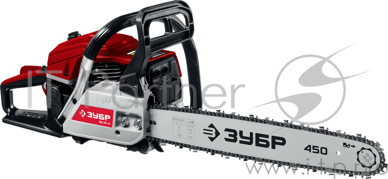 Бензопила Зубр ПБЦ-М52-45, 52 см3, шина 45 см