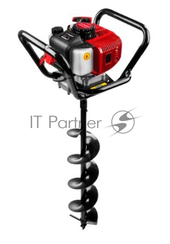 Мотобур со шнеком Зубр МБ1-200 Н, d=60-200 мм, 52 см3