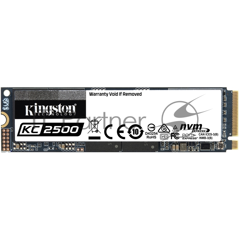 Накопитель Kingston 2000G KC2500 M.2 2280 NVMe SSD EAN: 740617307207