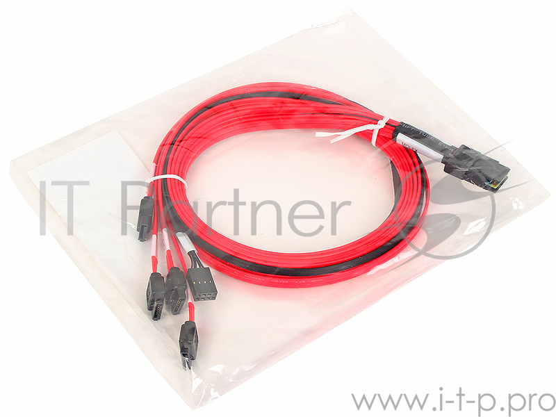 Контроллер LSI (LSI00258) Logic Кабель внутренний SFF-8087 SAS 1.0m CBL-SFF8087-SATASB-10M