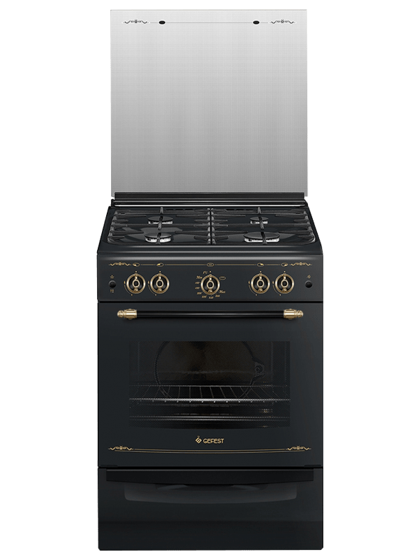 Плита газовая GEFEST 6100-02 0187 черный